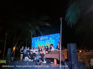 Trọn gói âm thanh ánh sáng, sân khấu, màn hình led, DJ pool party Bình Thuận