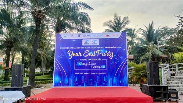 Tổ chức sự kiện trọn gói year end party tại resort Phú Hải Phan Thiết, Bình Thuận