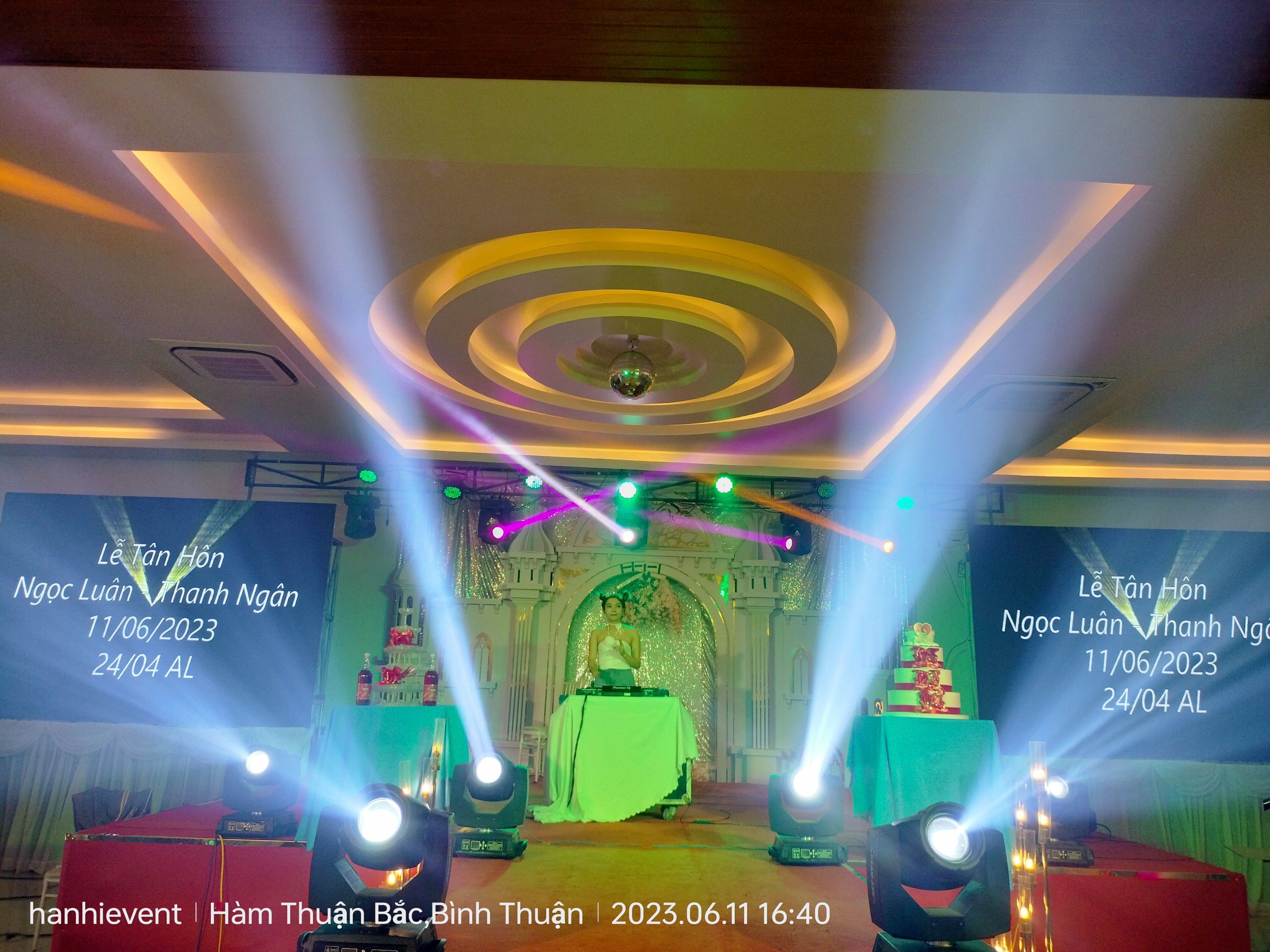 Âm thanh ánh sáng dj trọn gói đám cưới Phan Thiết Bình Thuận