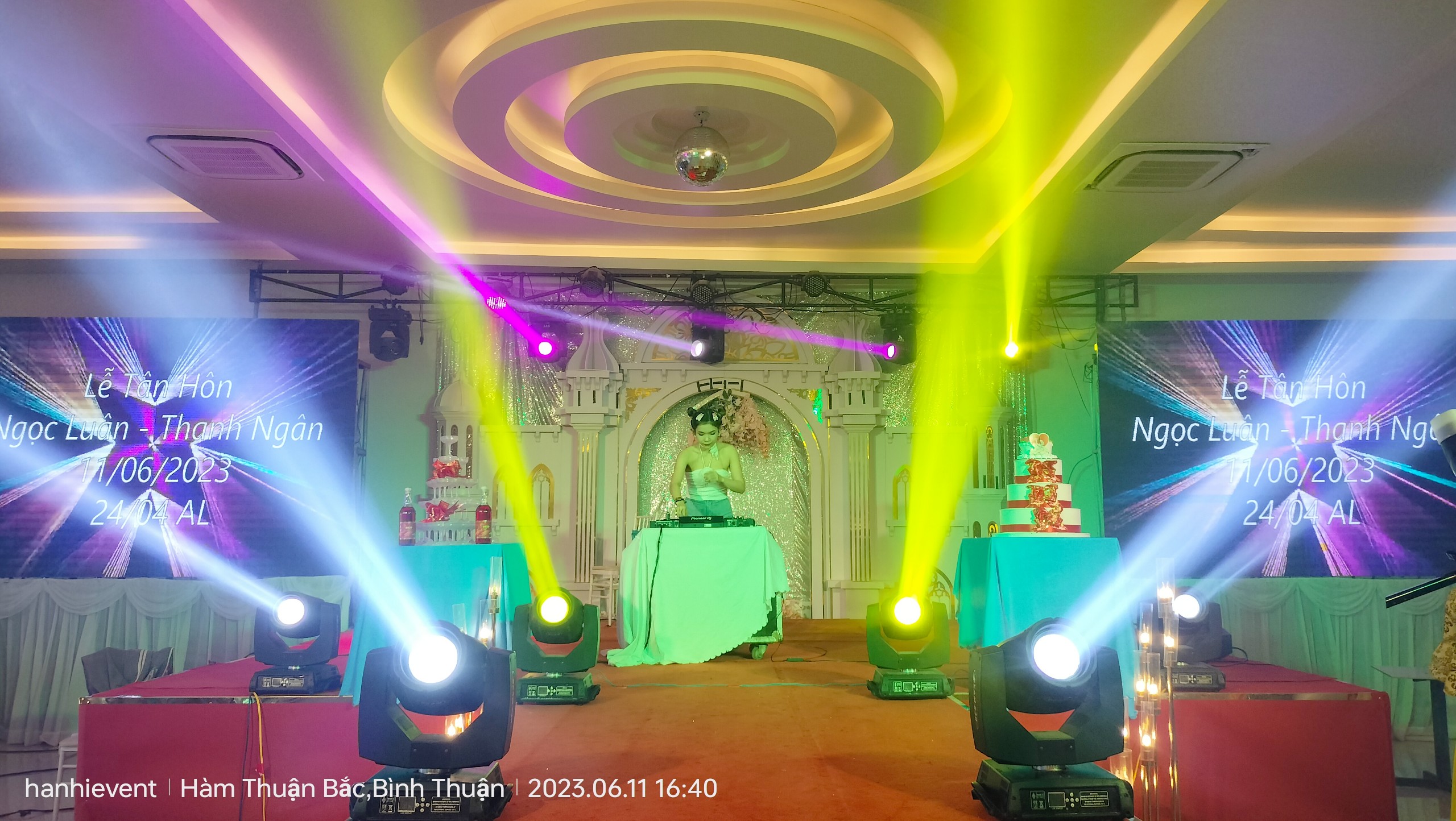 Âm thanh ánh sáng dj đám cưới trọn gói Phan Thiết Bình Thuận