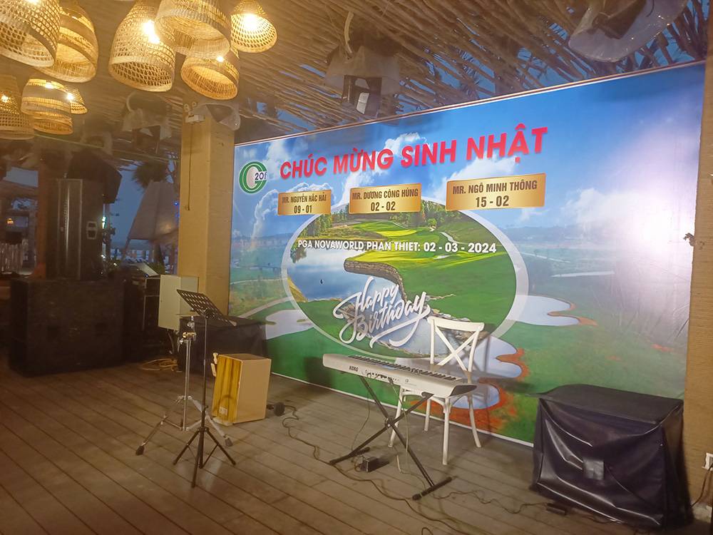 Âm thanh ánh sáng gala dinner Mũi Né Phan Thiết