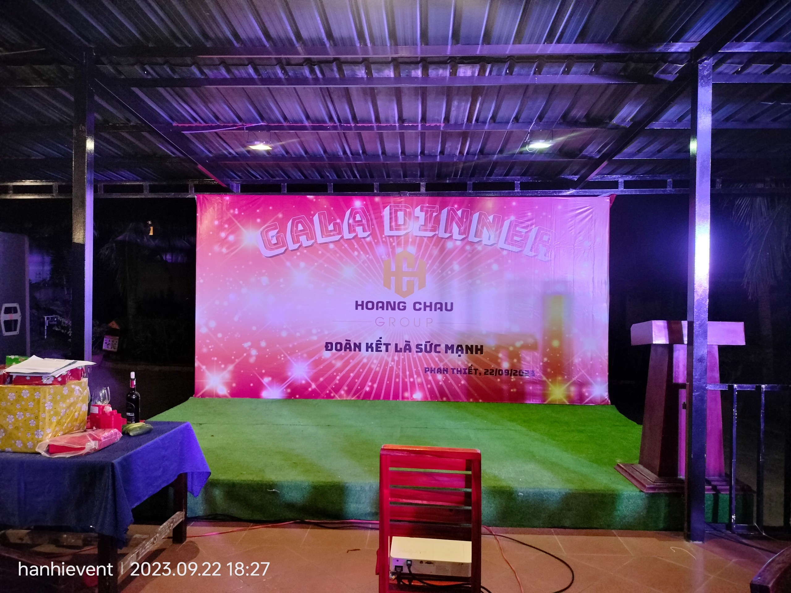 Âm thanh ánh sáng gala dinner Phan Thiết Bình Thuận