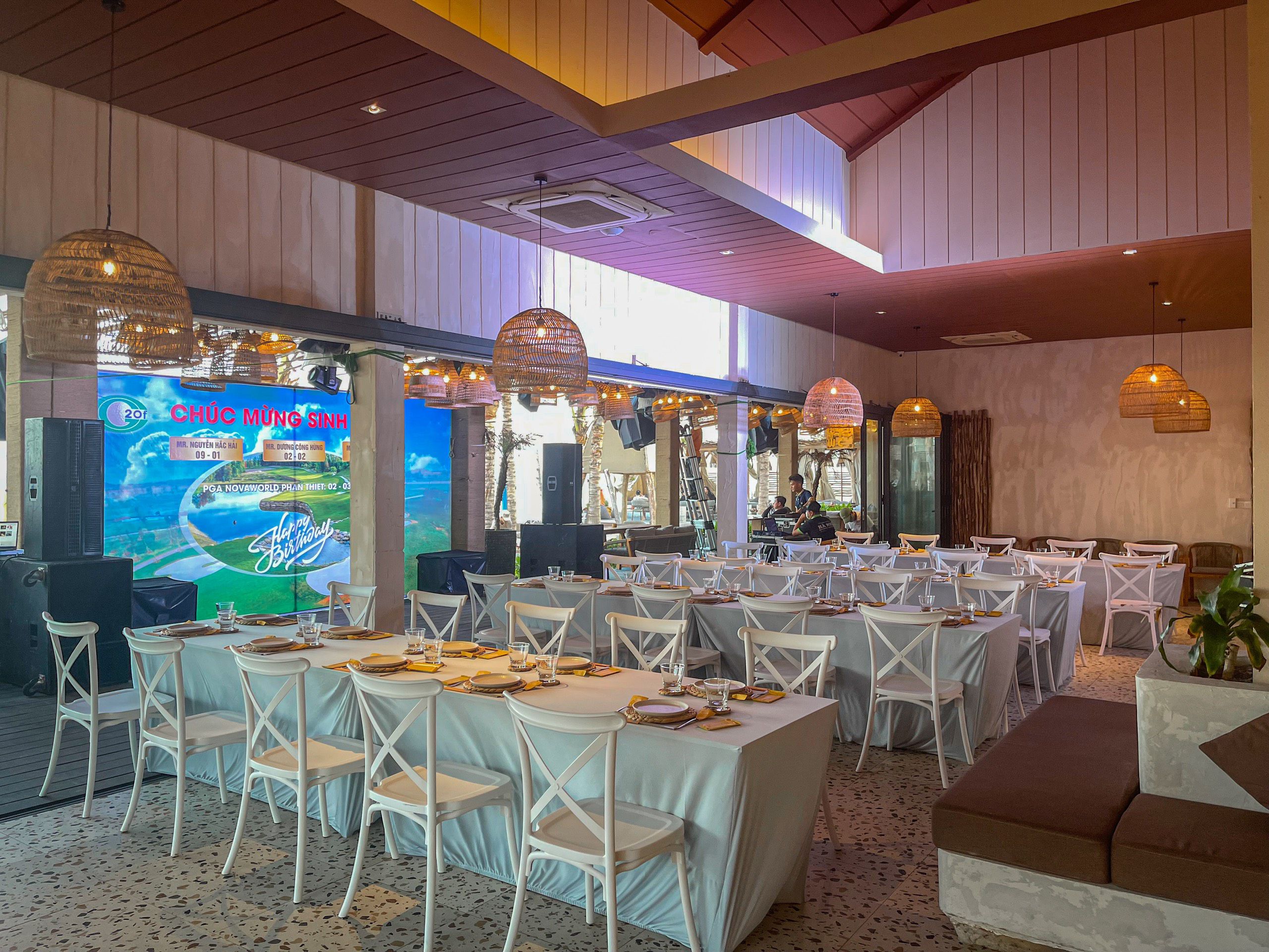 Âm thanh ánh sáng gala dinner tại Mũi Né Phan Thiết Bình Thuận
