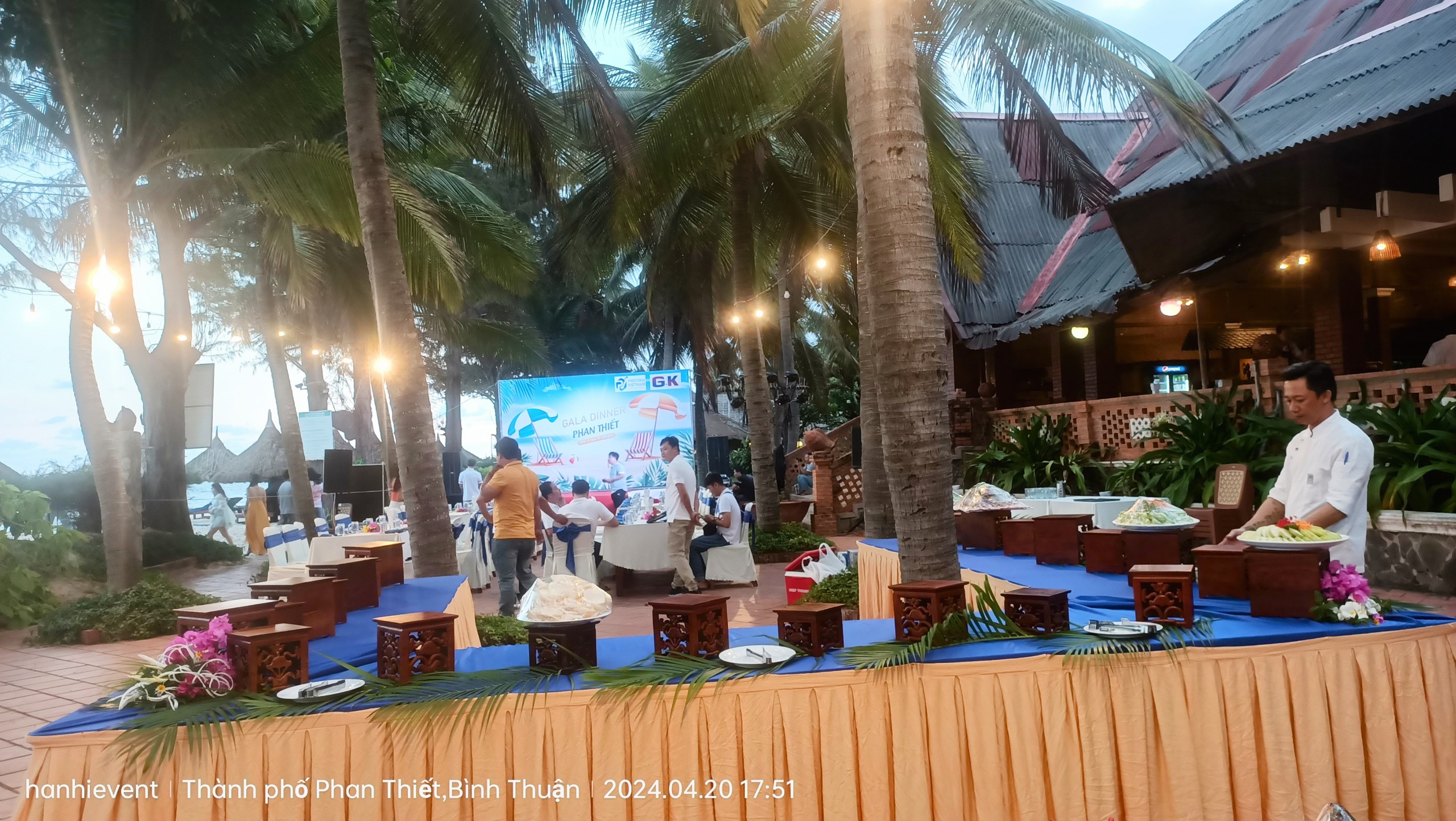 Âm thanh ánh sáng sân khấu gala dinner tại Mũi Né Phan Thiết