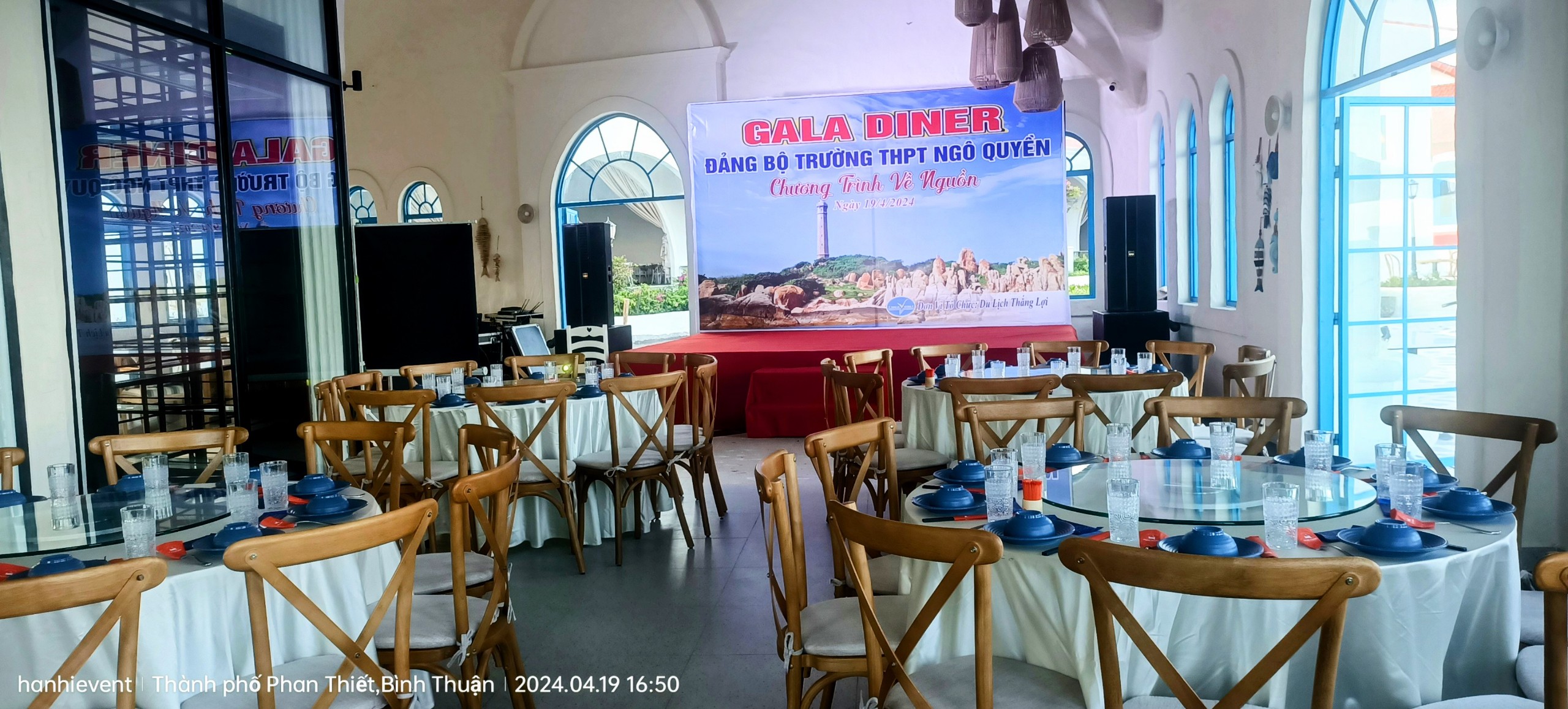 Âm thanh ánh sáng sân khấu gala dinner tại nova word Phan Thiết