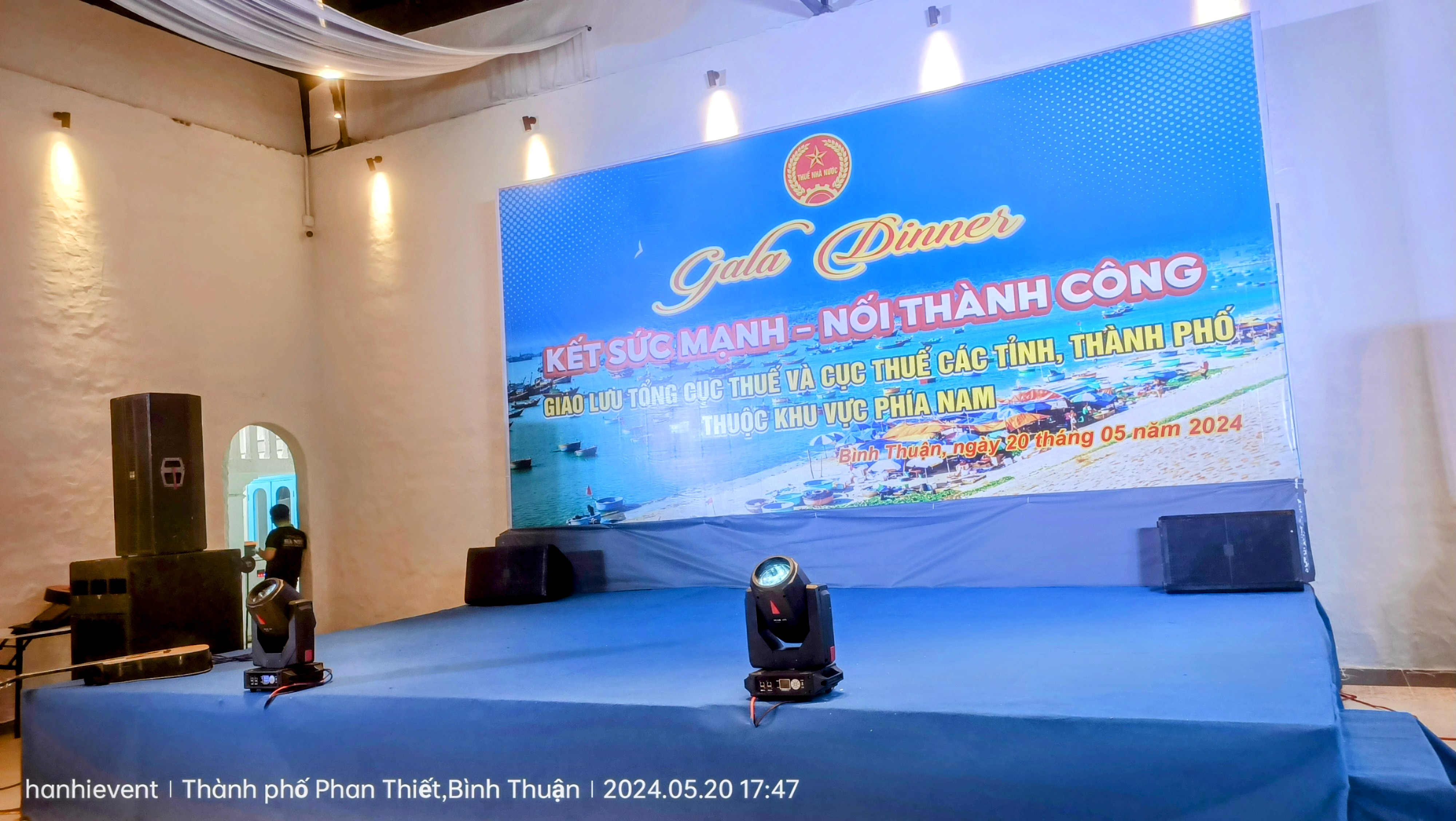 Combo trọn gói âm thanh ánh sáng sân khấu tổ chức gala dinner tại Phan Thiết Bình Thuận