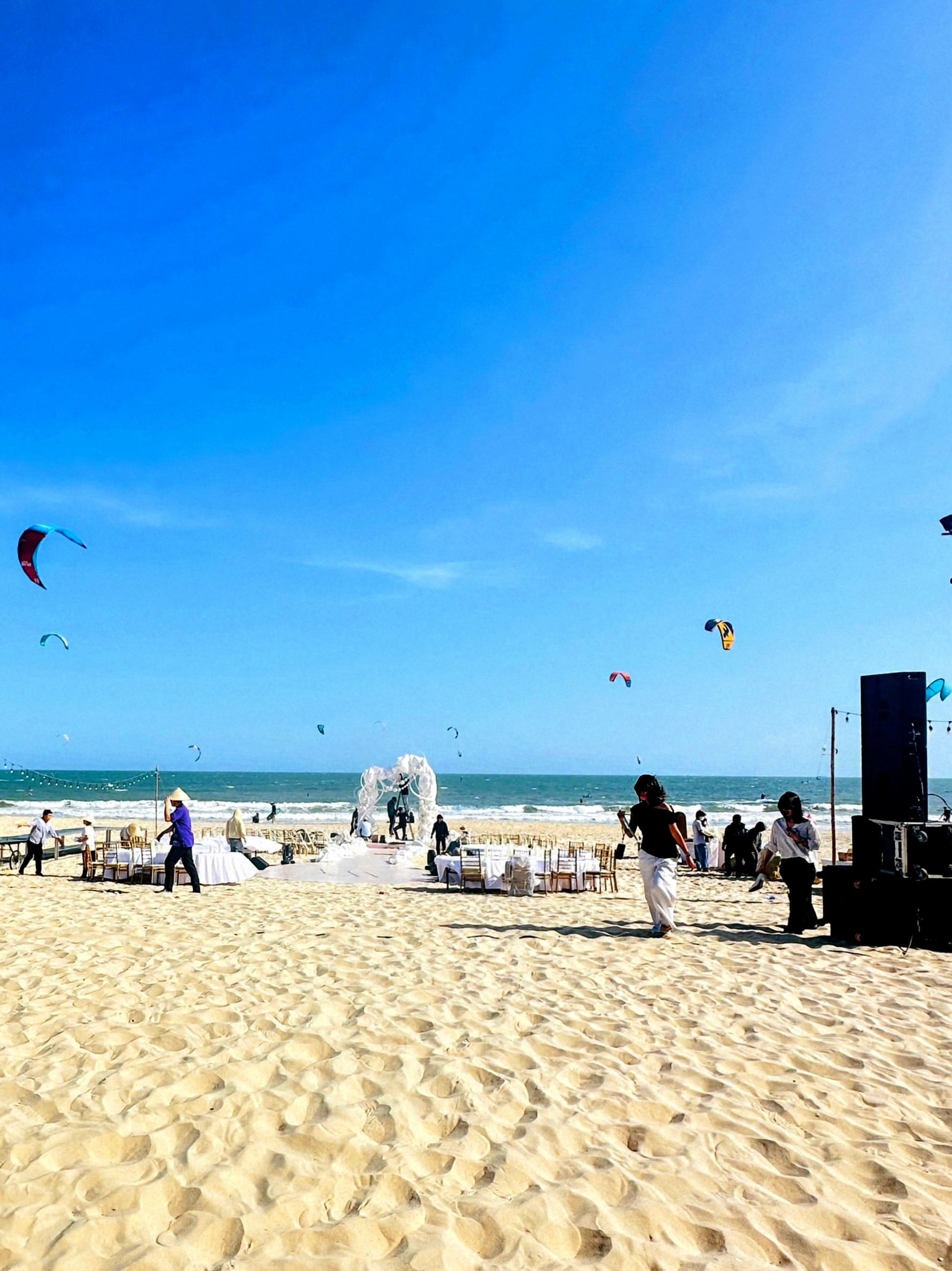 dịch vụ tiệc cưới bãi biển tại resort Mũi Né, Tiến Thành, Kê Gà, Phan Thiết, Bình Thuận