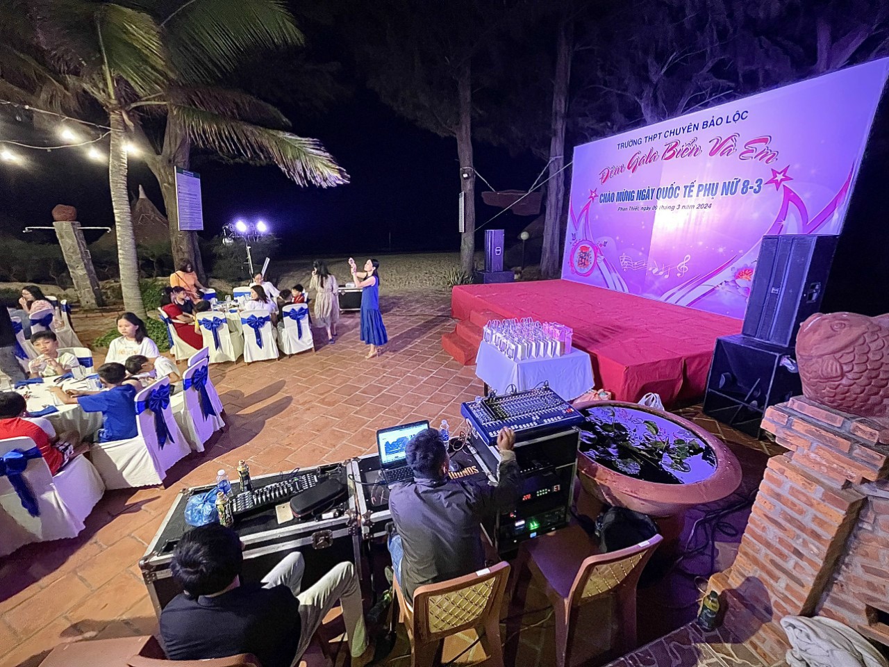 Tổ chức gala dinner tại resort bốn biển Mũi Né Phan Thiết Bình Thuận
