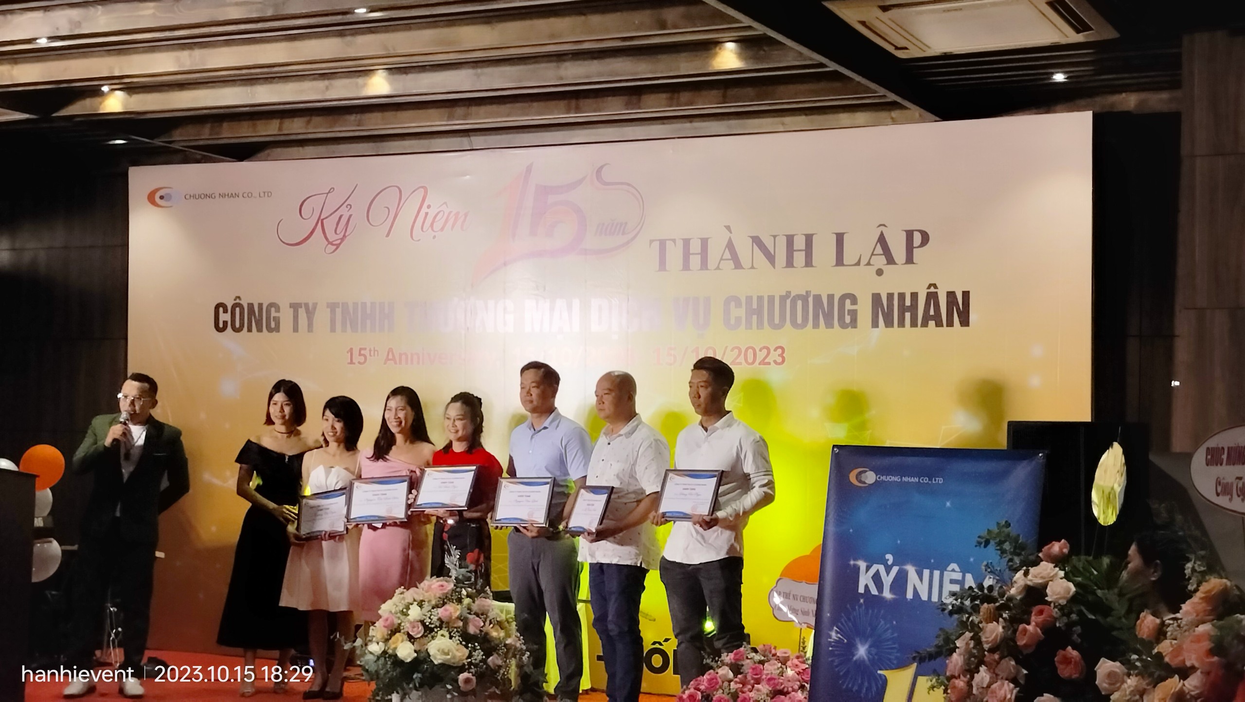 Tổ chức sự kiện lễ kỉ niệm thành lập công ty tại Phan Thiết
