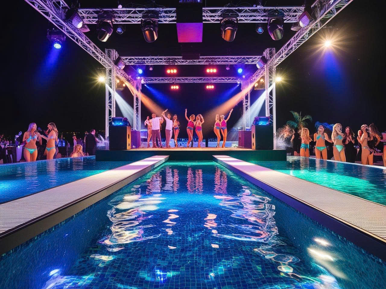 Tổ chức trọn gói sự kiện pool party chuyên nghiệp Bình Thuận