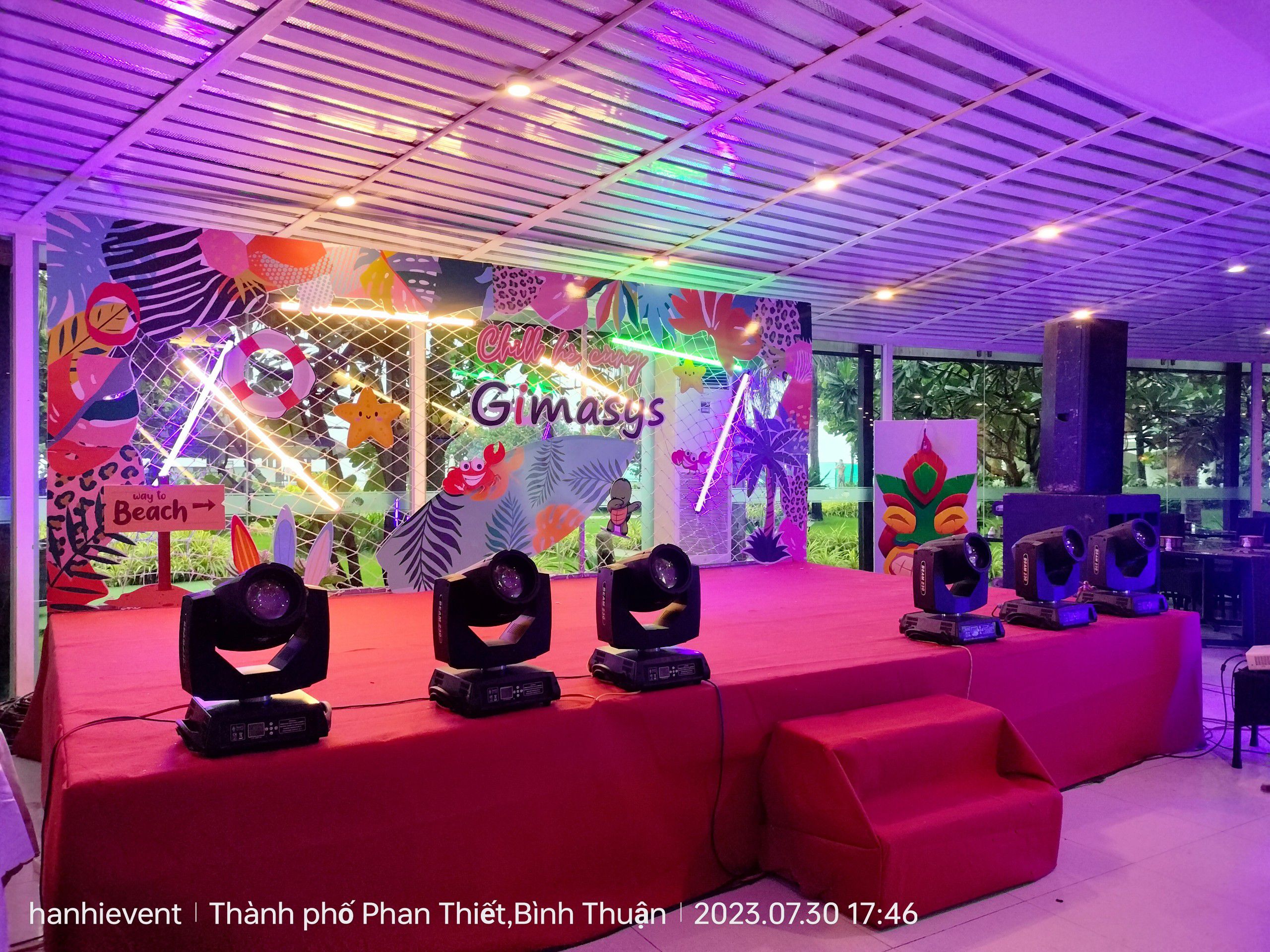 Thiết bị sự kiện du lịch chuyên nghiệp Phan Thiết Bình Thuận