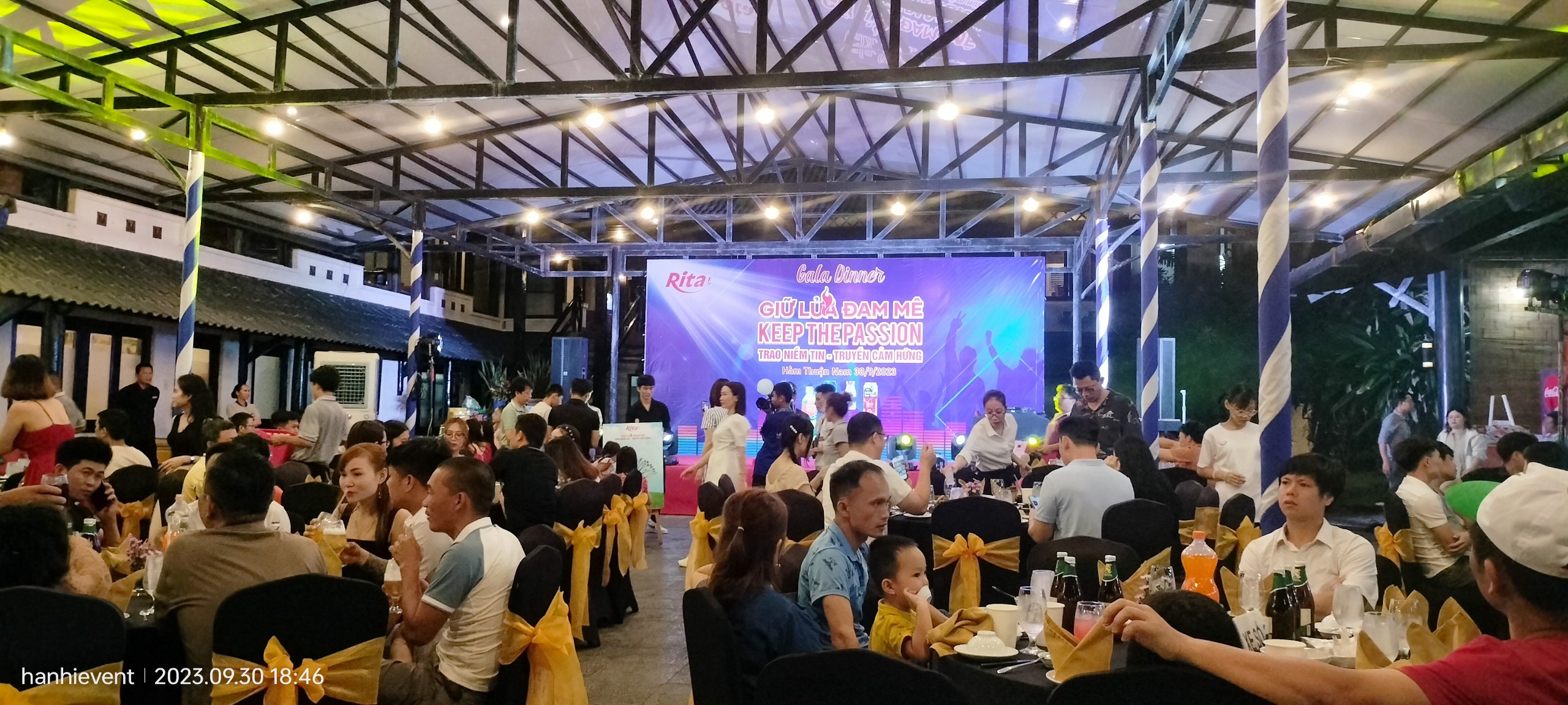 Trọn gói âm thanh ánh sáng sân khấu gala dinner Bình Thuận