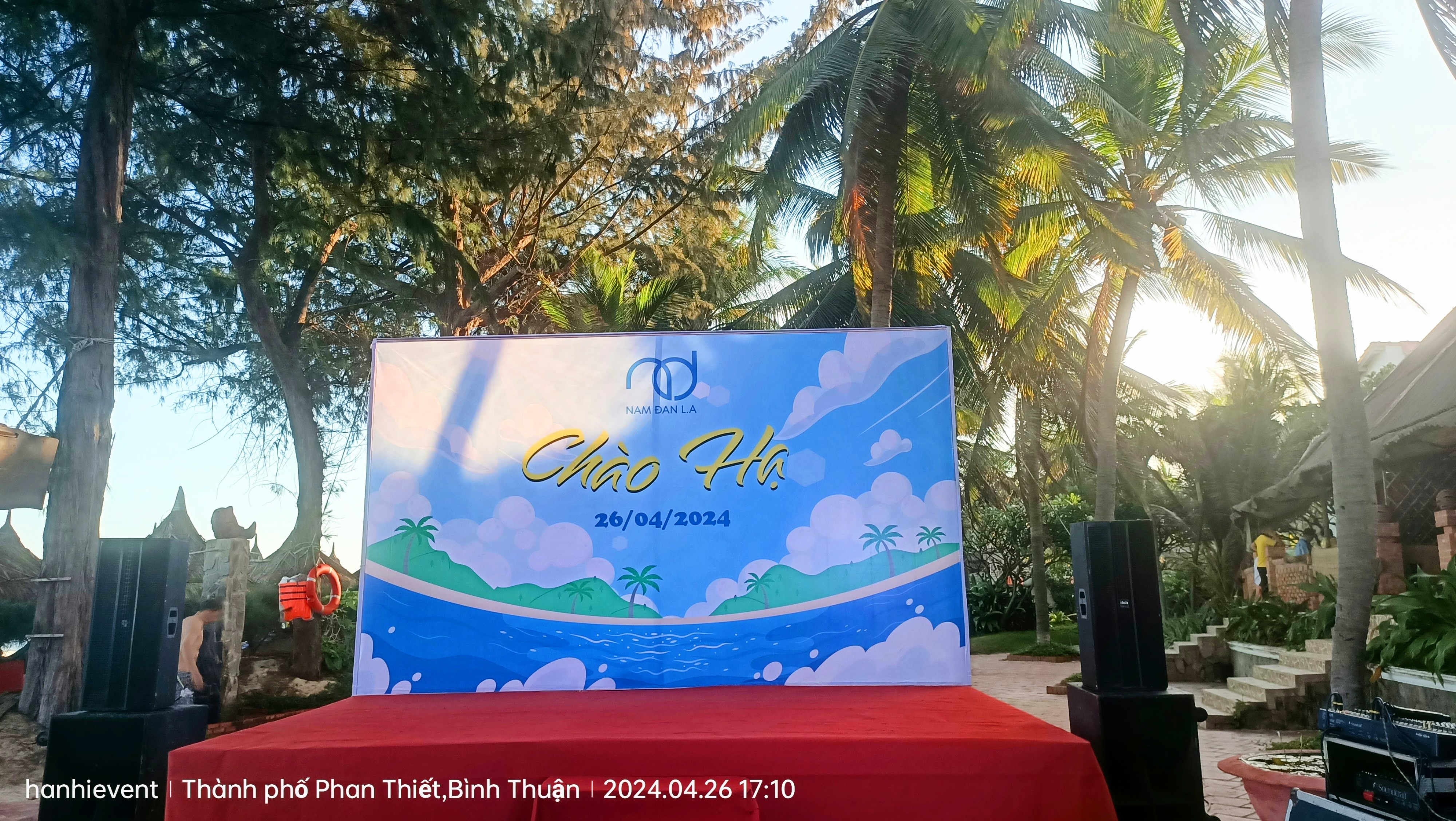 Trọn gói combo âm thanh ánh sáng sân khấu gala dinner Phan Thiết